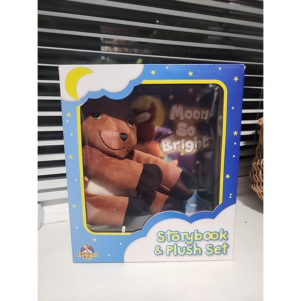 Moon So Bright Storybook and Plush Set